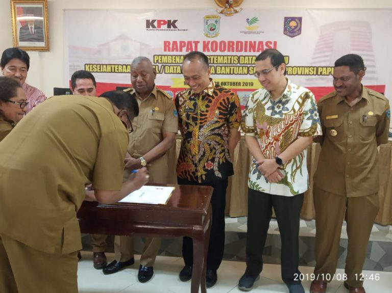 KPK Dorong Pembentukan NIK untuk Permudah Pemberian Bansos di Papua Barat