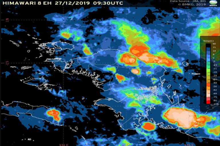 Malam ini, Sebagian Wilayah Papua Barat Diprediksi Hujan