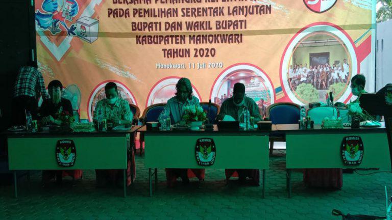 KPU Manokwari Gelar Rakor Pilkada di Tengah Pandemi Covid-19