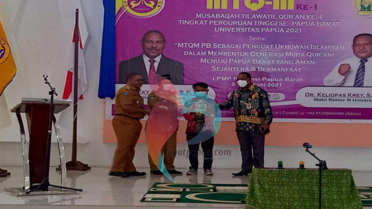 MTQ Ke-1 Perguruan Tinggi Se Papua Barat Resmi Dibuka di Kampus Unipa Manokwari