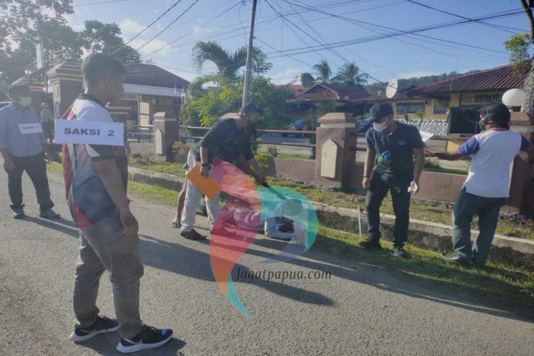 Polisi Gelar Rekonstruksi Kasus Pembunuhan di Angkasa Mulyono