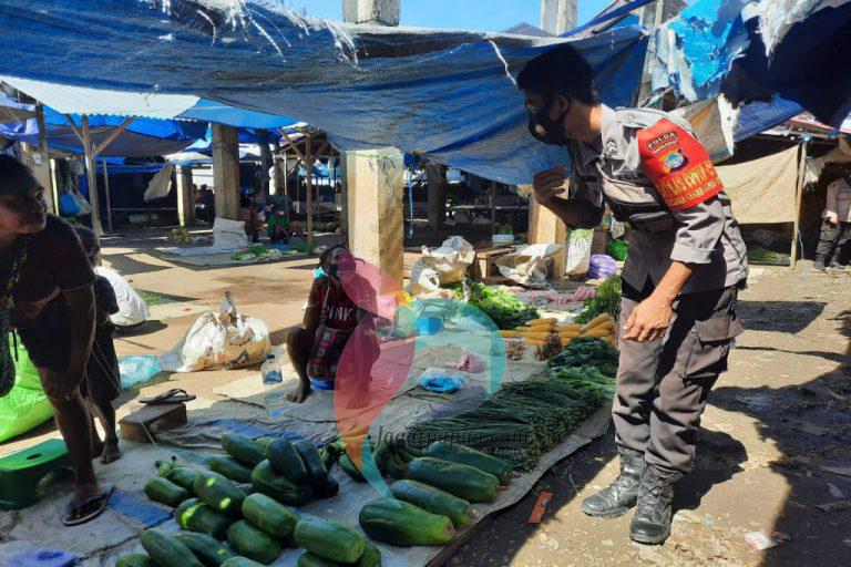 Satgas KRYD Polda Gencar Operasi Penertiban PPKM Skala Mikro di Manokwari