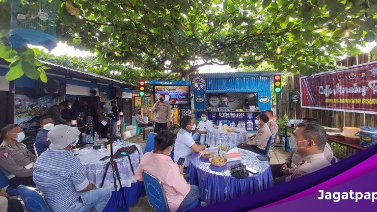 Coffe Morning Kapolres Dan Wartawan Di Manokwari, Ini Relasi Tradisional Menyejarah