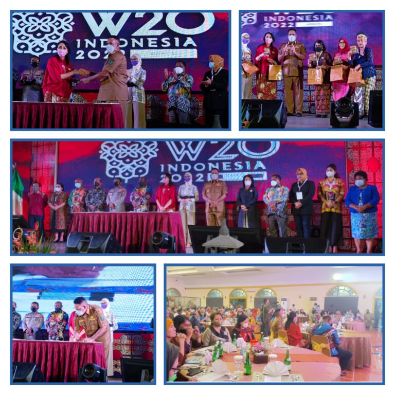 Tutup Side Event W20, Pj Waterpauw “Bantu Kami Tindaklanjuti Gagasan Perbaikan Nasib Perempuan Dan Kaum Disabilitas