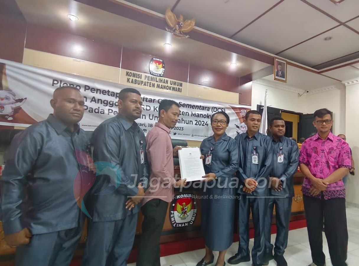 KPU Manokwari Tetapkan 526 Daftar Calon Sementara | Jagat Papua