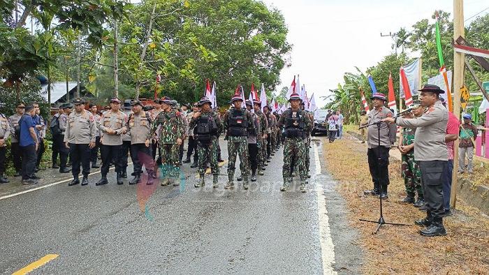 Baksos Dan Jalan Juang 78 KM Polda Papua Barat Sambut HUT Bhayangkara 2024