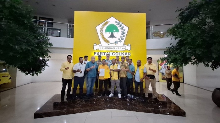 Terus Di Banjiri Dukungan Parpol, H-2 Pendaftaran Ke KPU, Paslon YO JOIN Resmi Terima B1KWK Golkar