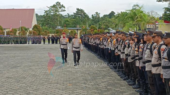 Polda Terjunkan 1.789 Personel Untuk Pengamanan Pilkada Di Papua Barat dan Papua Barat Daya