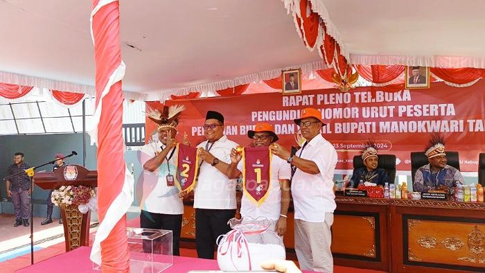 Paslon BERBUDI Nomor Urut 1, Paslon HERO Nomor Urut 2