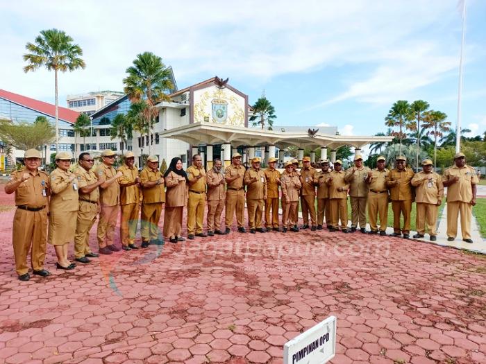 Sekda Beri Waktu Dua Hari, Kepala Dinas Yang Baru Dilantik Lakukan Sertijab