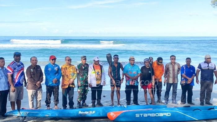 Pemprov PB Dorong Pengembangan Potensi Pariwisata Melalui Kompetisi Surfing Internasional 