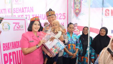 Polda Kalteng Inisiasi Gebyar Posyandu, Sebagai Wujud Kepedulian Terhadap Penanganan Stunting