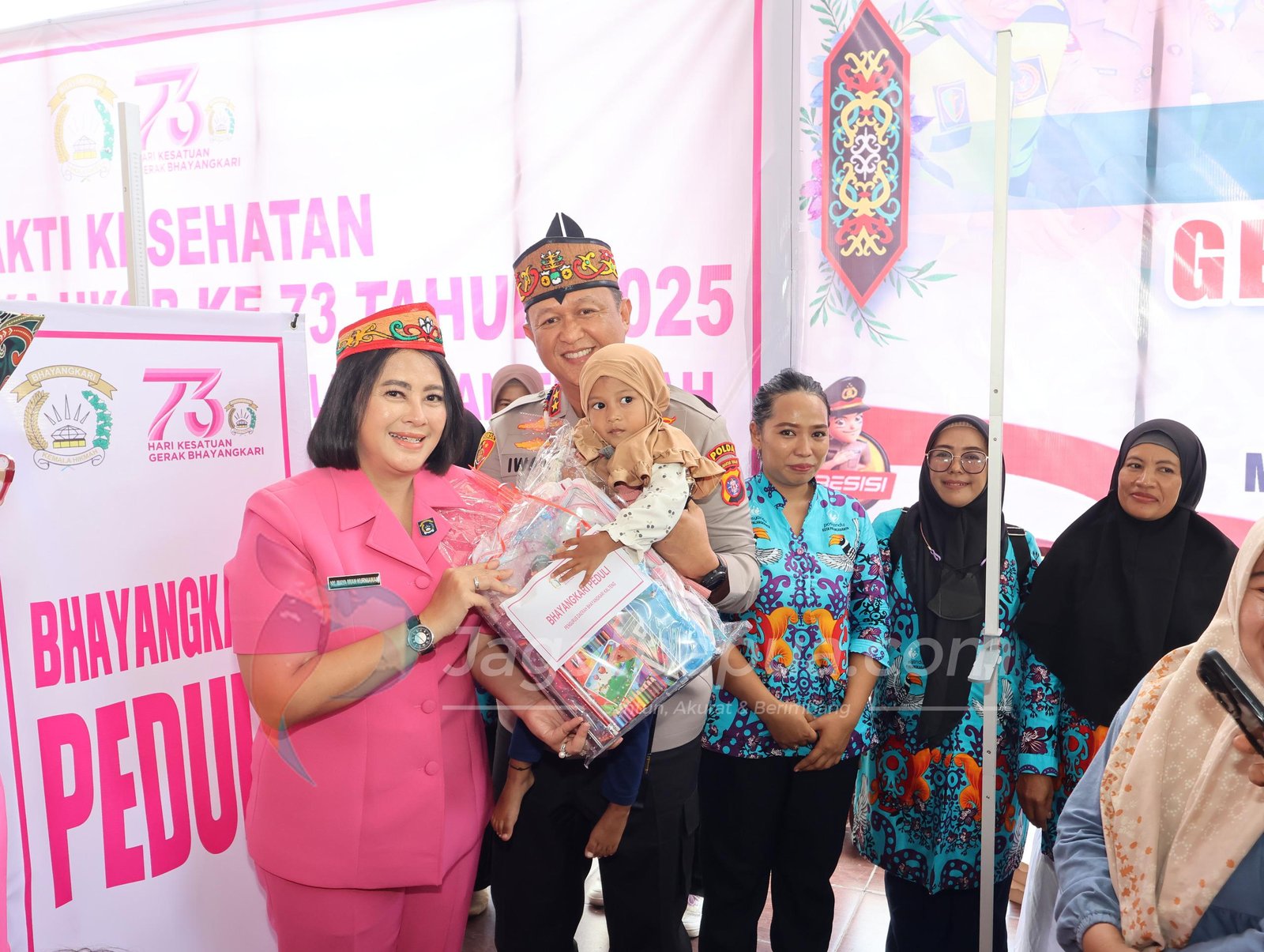 Polda Kalteng Inisiasi Gebyar Posyandu, Sebagai Wujud Kepedulian Terhadap Penanganan Stunting