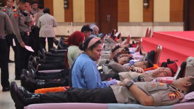 STIK Lemdiklat Polri Gelar Donor Darah Sambut Dies Natalis ke-79