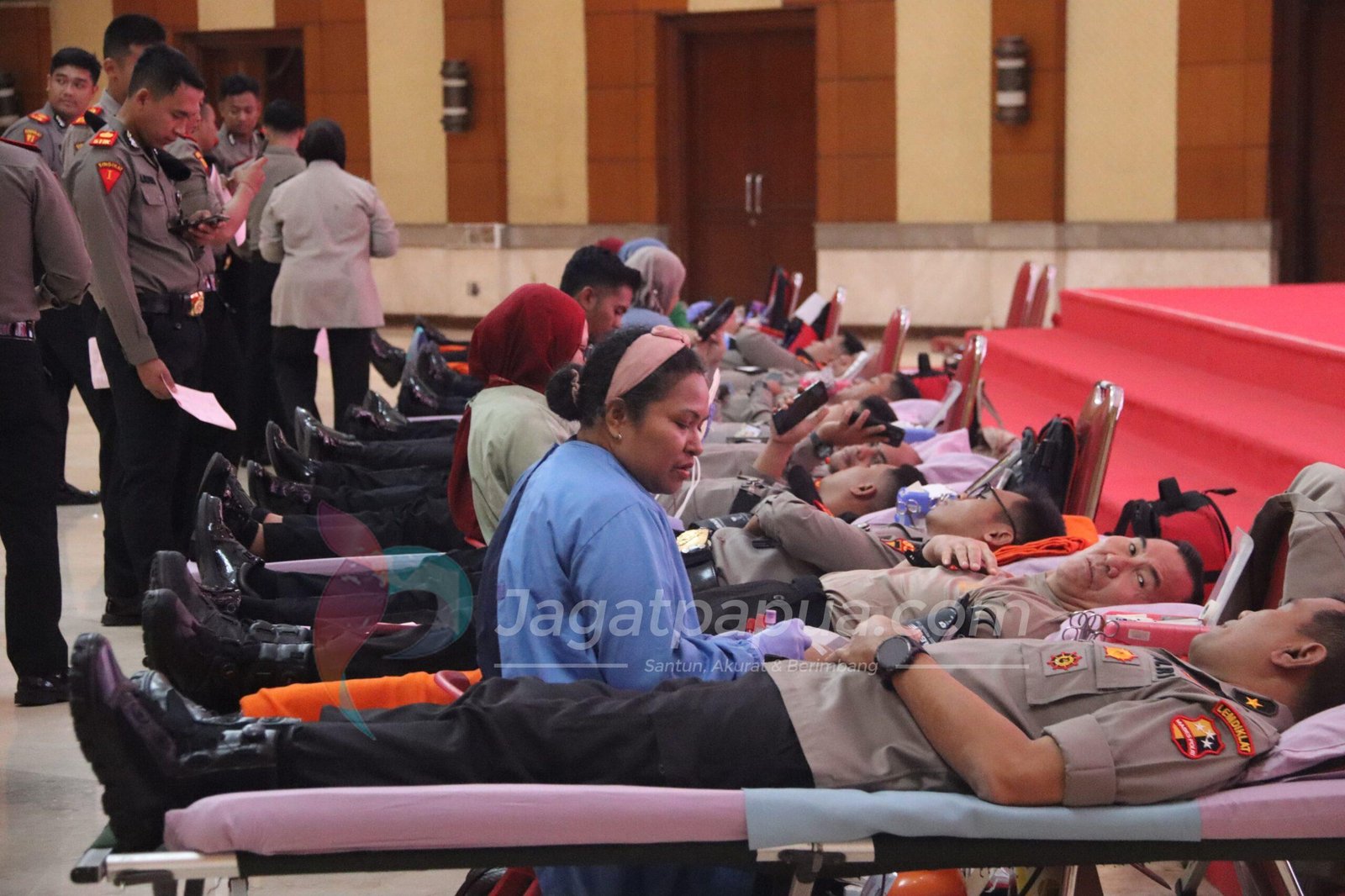 STIK Lemdiklat Polri Gelar Donor Darah Sambut Dies Natalis ke-79