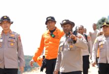 Polres Pegunungan Arfak dan Kansar Manokwari Siaga Pasca Pencarian Korban Bencana Alam di Kampung Jim