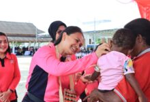 Ketua Umum Bhayangkari, Ny. Juliati Sigit Prabowo